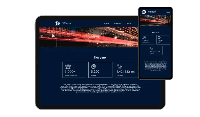 Animated Number Counter - Responsive Design