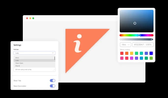 Corner Button - Easily customizable widget