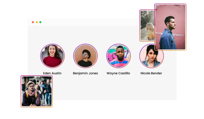 Stories - Selection of Layouts