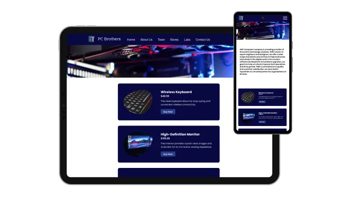 Product Blobs - Totally Responsive
