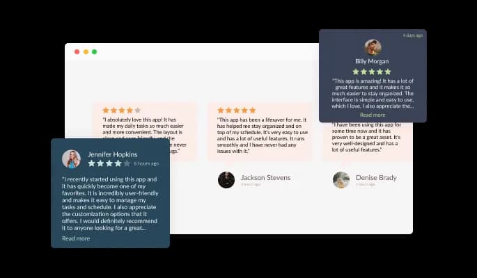 App Store Reviews - Different Review Types