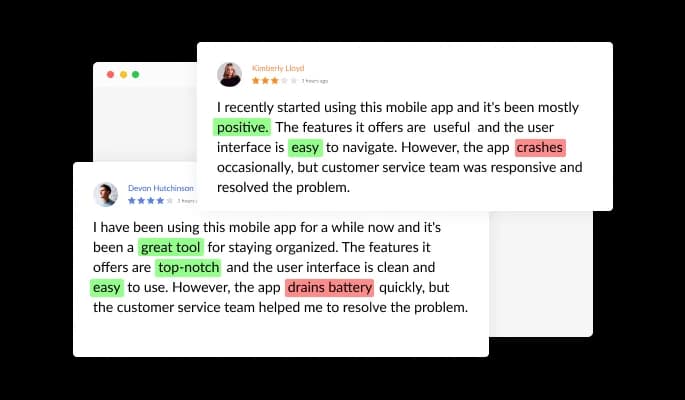 App Store Reviews - Include or Exclude Keywords