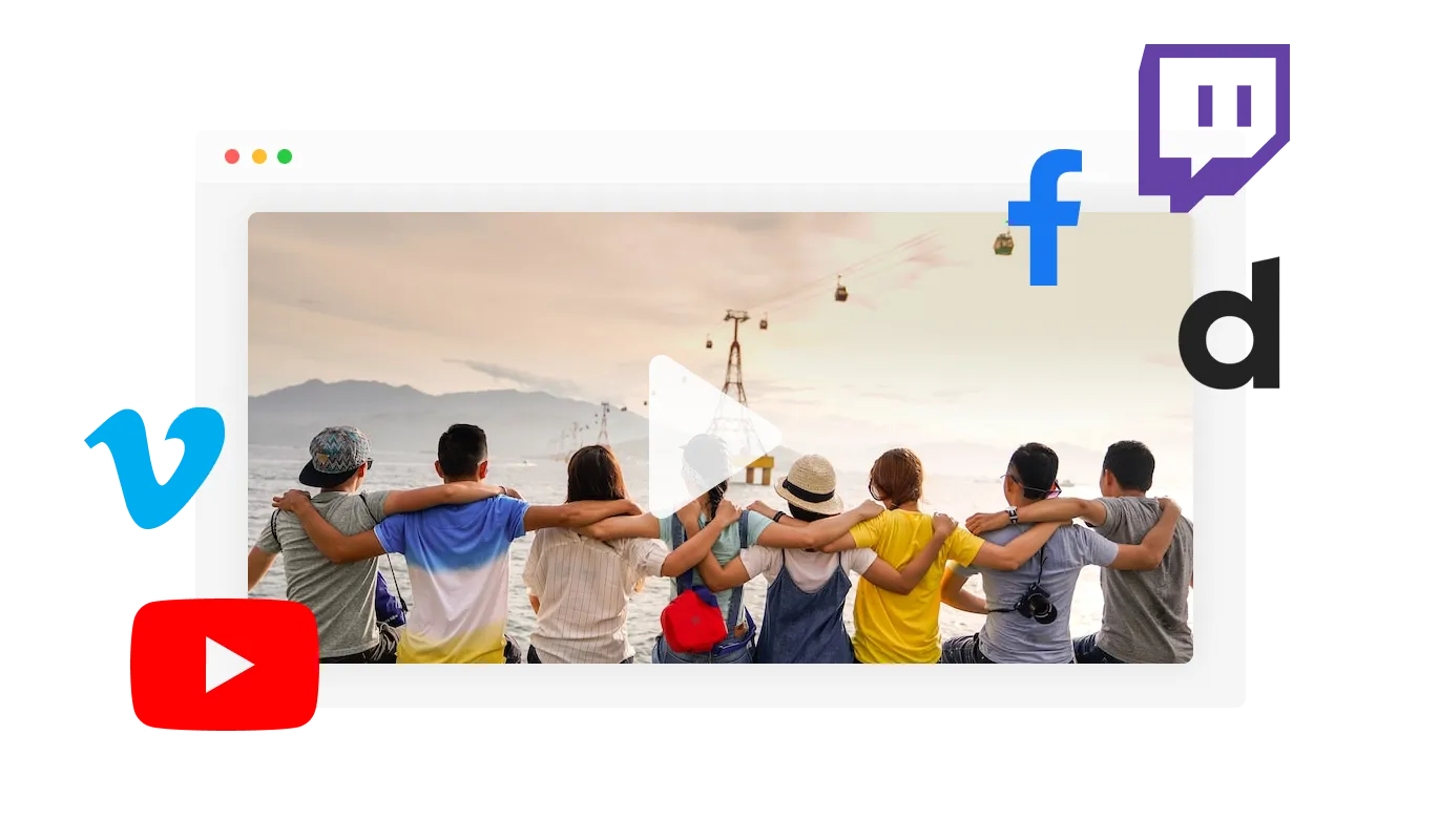 Video Carousel - Supporting Diverse video hosting providers