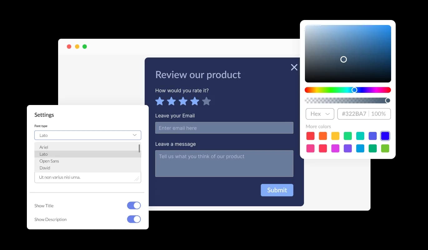 Feedback Popup - Fully Customizable Wix Feedback popup