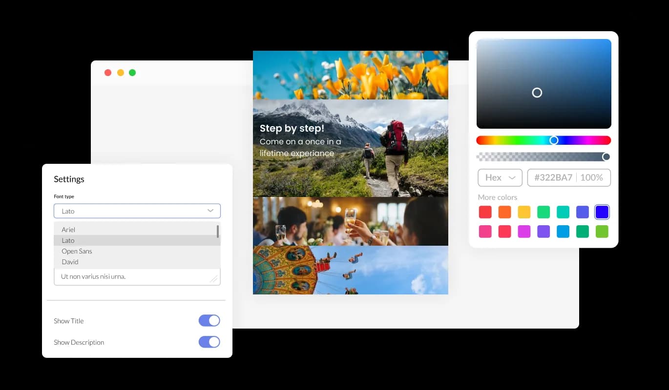 Image Accordion - Completely Modifiable Image accordion for Joomla