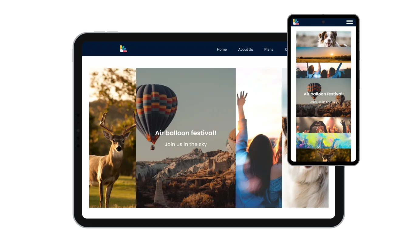 Image Accordion - It's all about responsive design for your Joomla website