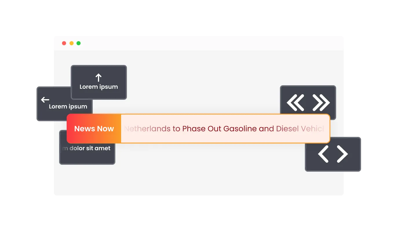 News Ticker - Advanced Control Options for Tickers