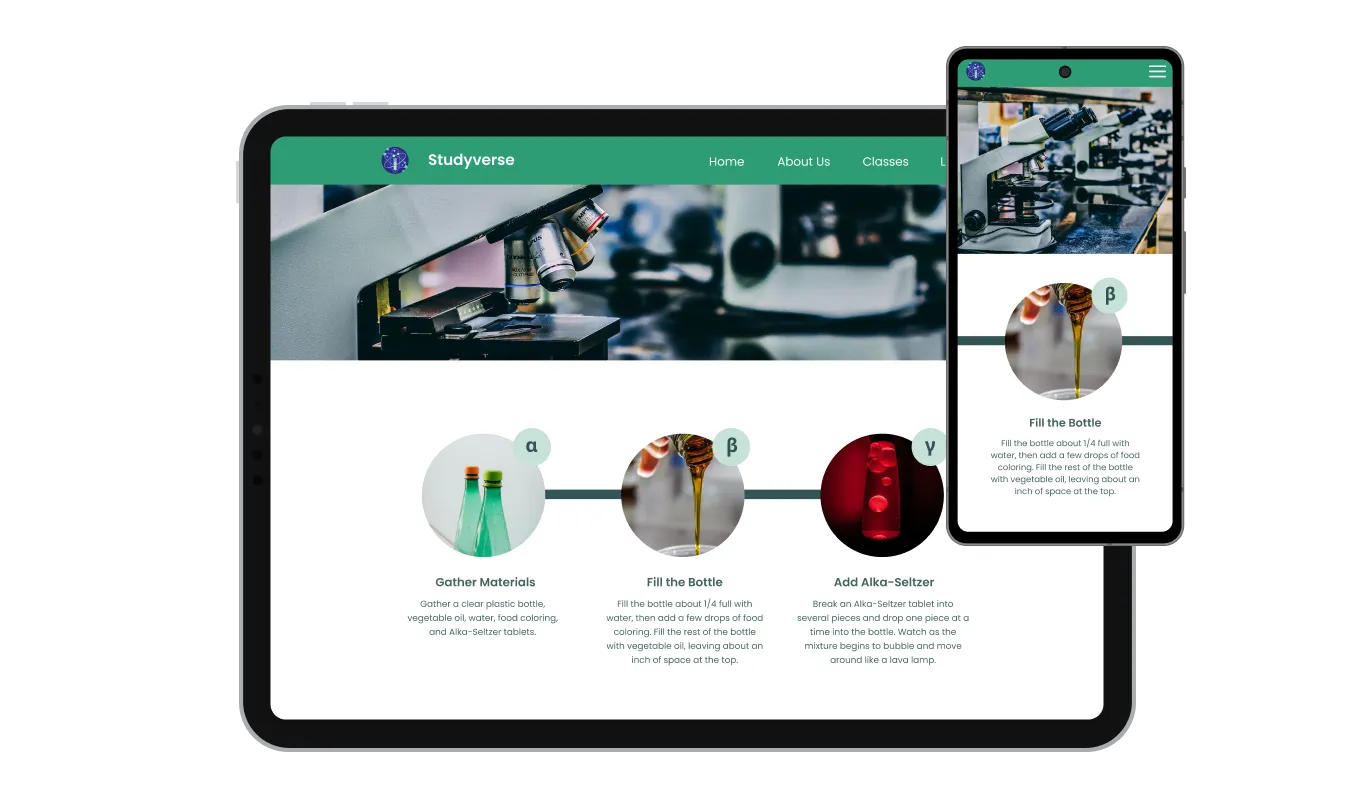 Process - Process app Responsive Design for All Screens