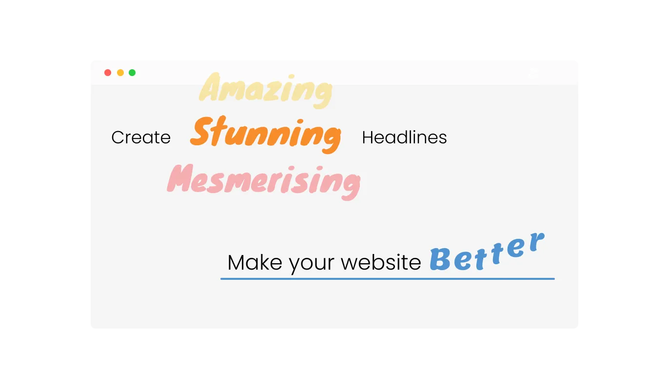 Animated Headline - Animate for Any part of Your Sentence