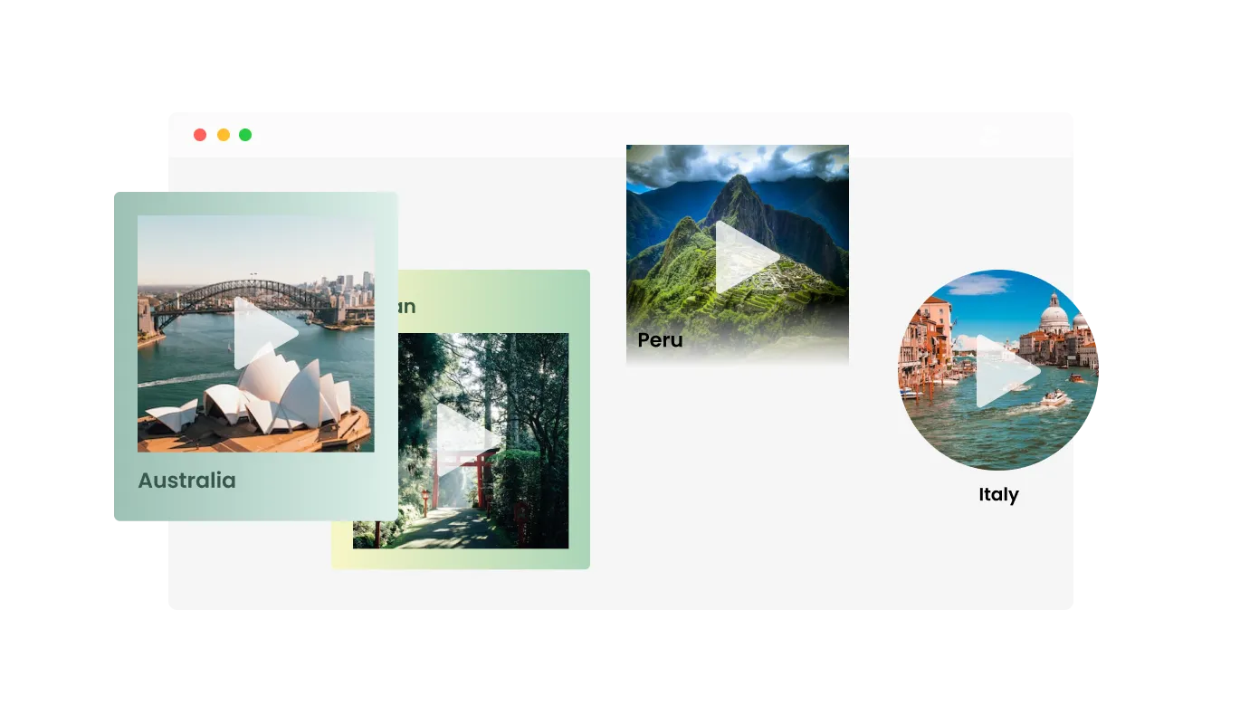 Video Poll - Select from Multiple Video poll Layouts