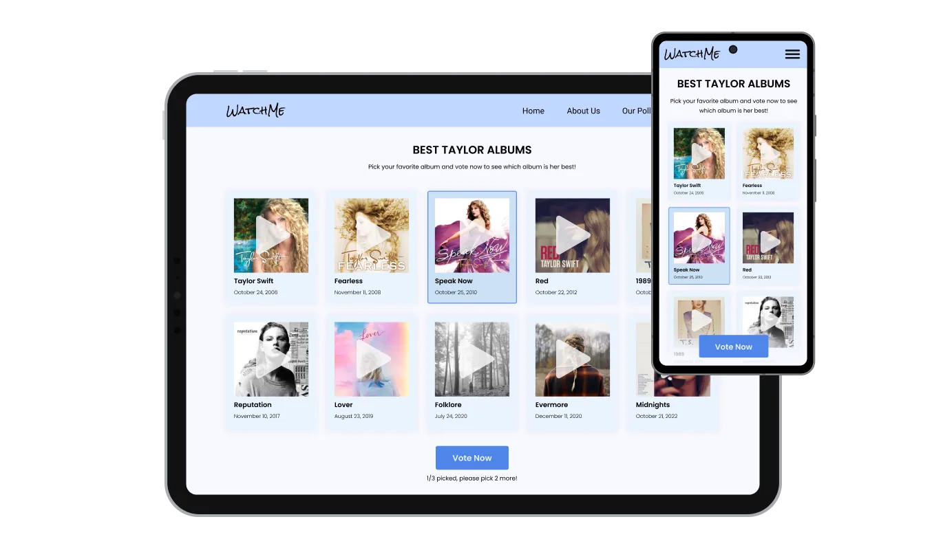 Video Poll - PrestaShop Video Poll Responsive Design
