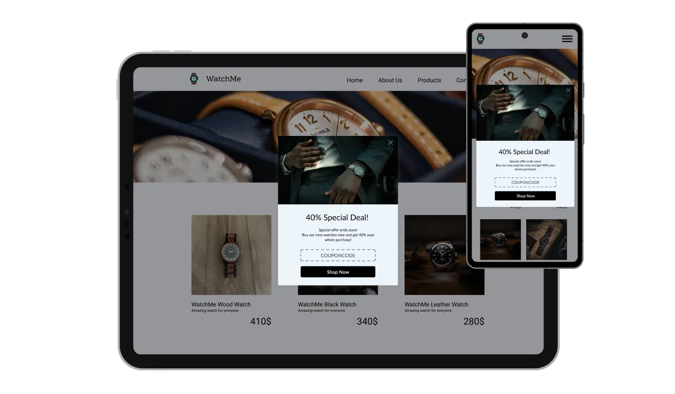 Popup Builder - Seamless Experience on Any Device