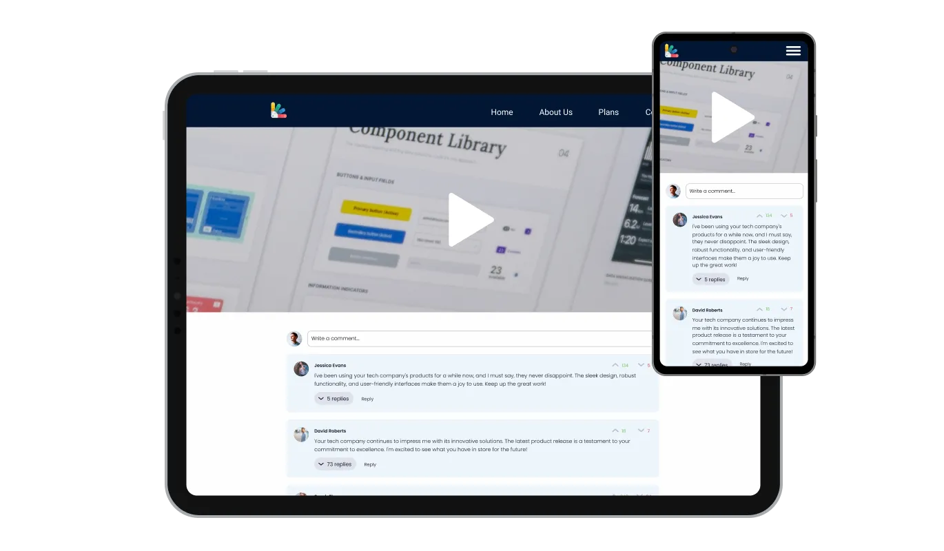 Comments - Optimized for All Devices