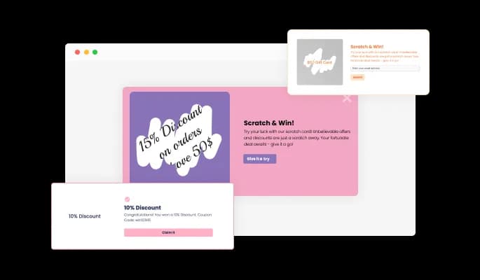 Scratch Card - Unveil Your Special Offer with Our Scratch Card for CM4All!