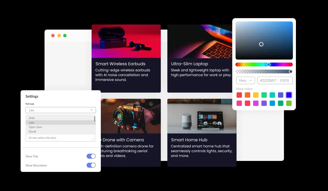 Catalog - Fully Customizable Volusion Catalog app