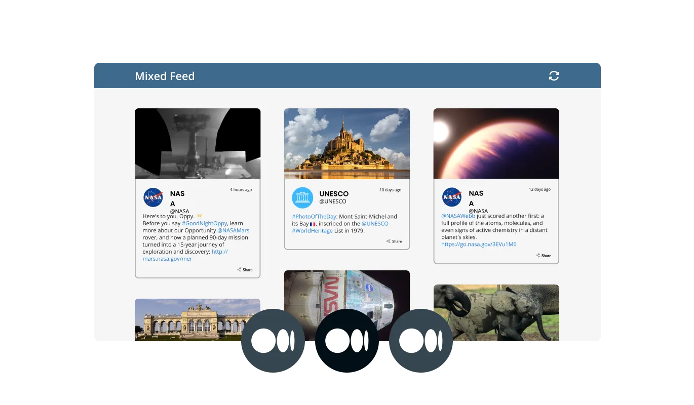 Medium Feed - Varied Content Presentation