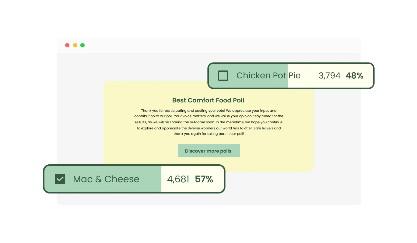 Poll - Post-Submission Customization
