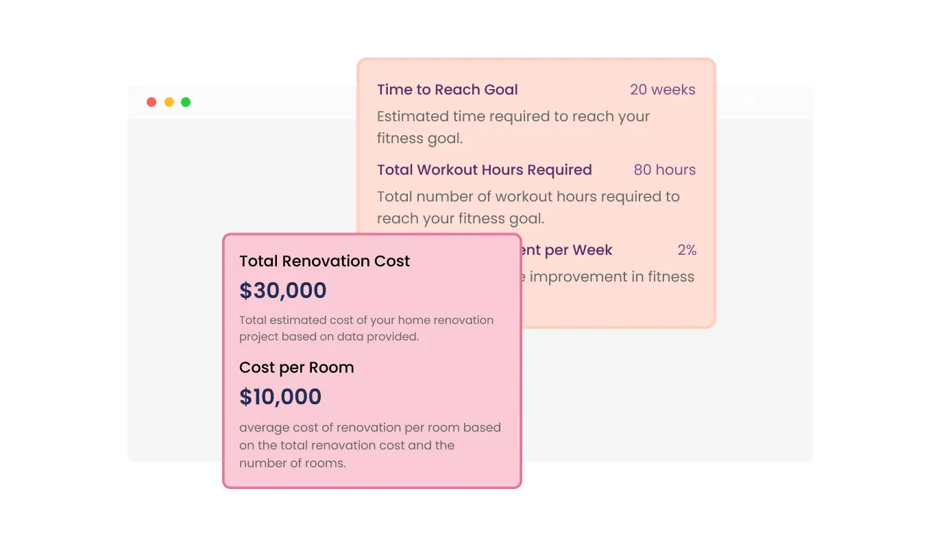 Calculator - Customizable Results Formatting