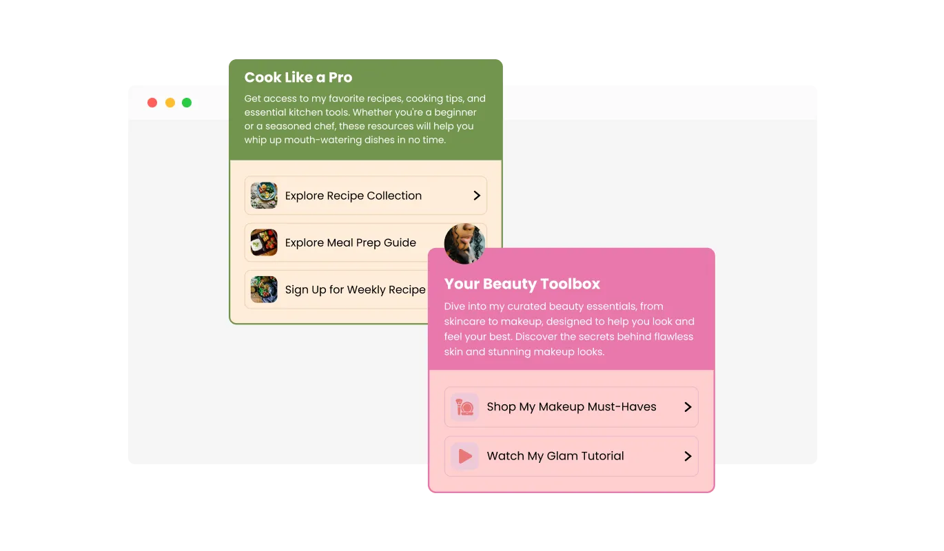 Engagement Toolbox - Select from Multiple Engagement Toolbox Design Skins