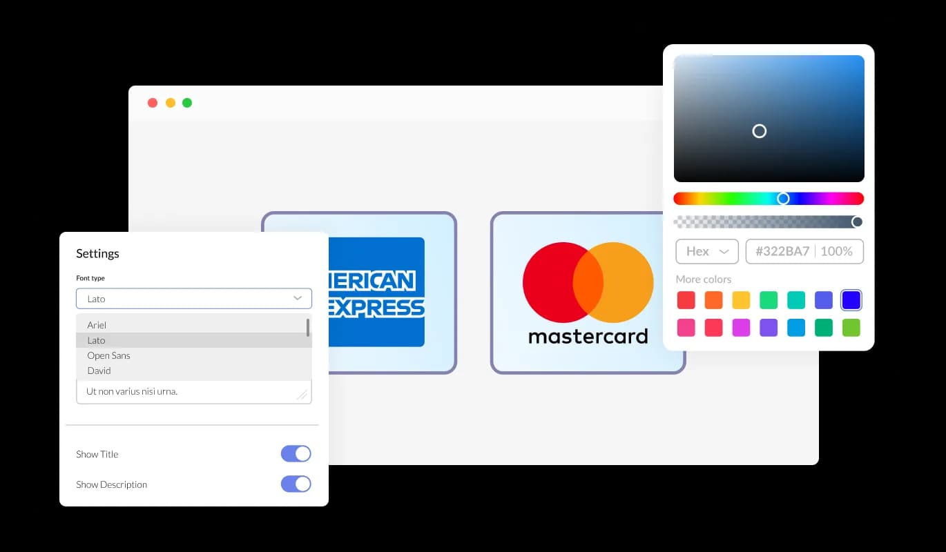 Payment Method Logos - Fully Customizable Accepted Payment Icons for nopCommerce