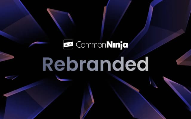 Breaking Website Walls with Widgets+: Behind the Common Ninja Rebrand